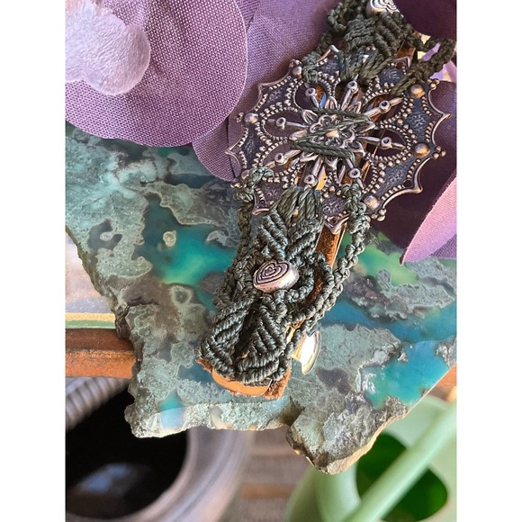 Boho Style Handmade Hair Barette - Picture 7 of 11